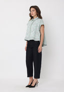 Casual Fit Barrel Pants