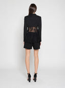 Lace Contrast Jacket (preorder)