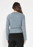 Pearl Embellished Elastic Waist Long Sleeve