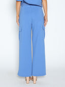 Flap Pocket Wide Leg Sweat Pants
