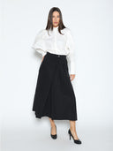 Wide Leg Culottes Pants