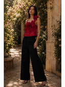 Wide Leg Casual Pants