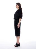 Tinsel Style Bell Sleeve Top