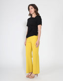 Asymmetrical neck ruched detail solid top TOP Gracia Fashion 