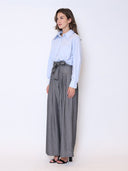 Big Bow Back Pearl Strand BTW Shoulders Top TOP Gracia Fashion 