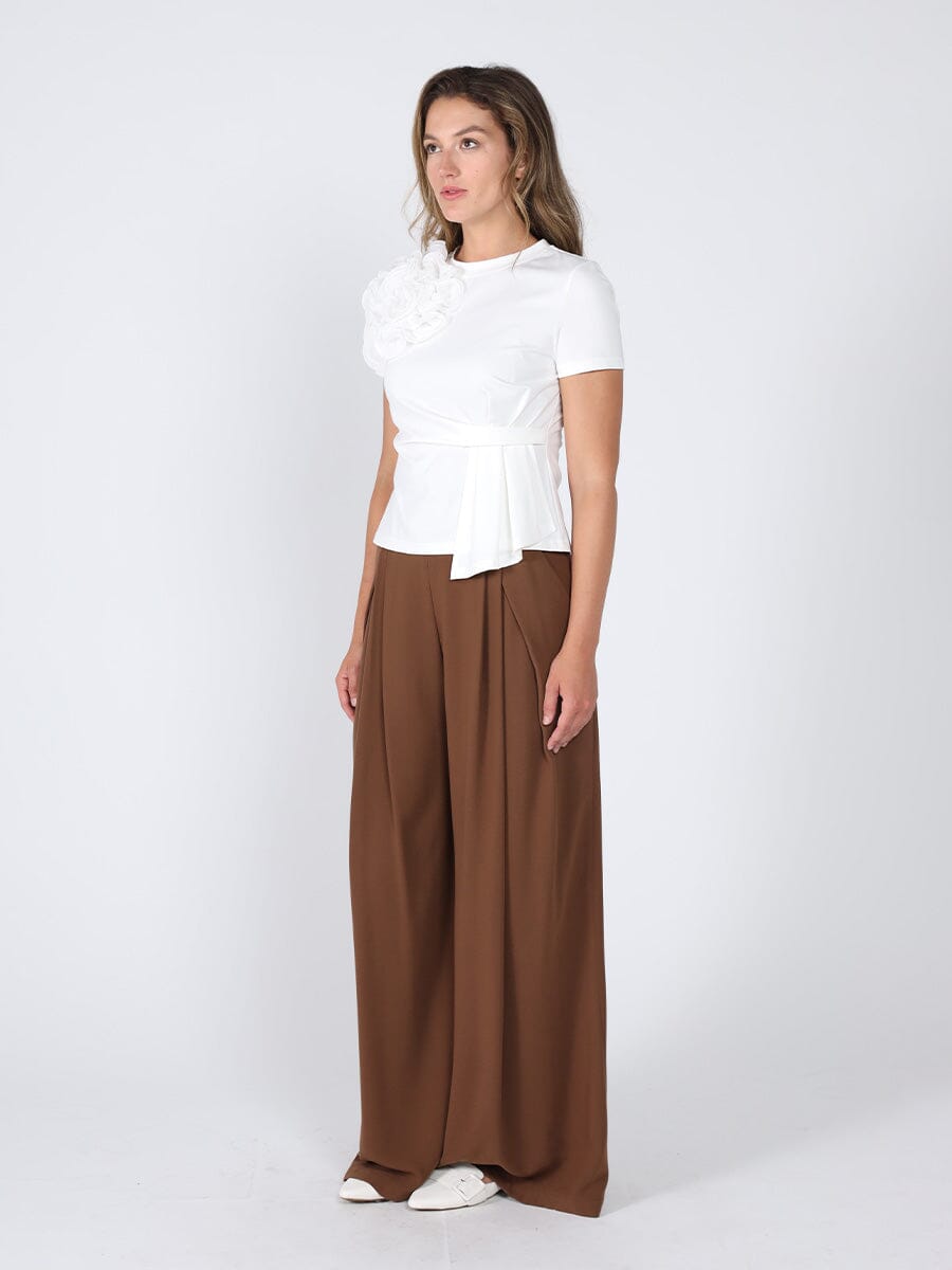 Big Chest Flower Top TOP Gracia Fashion 