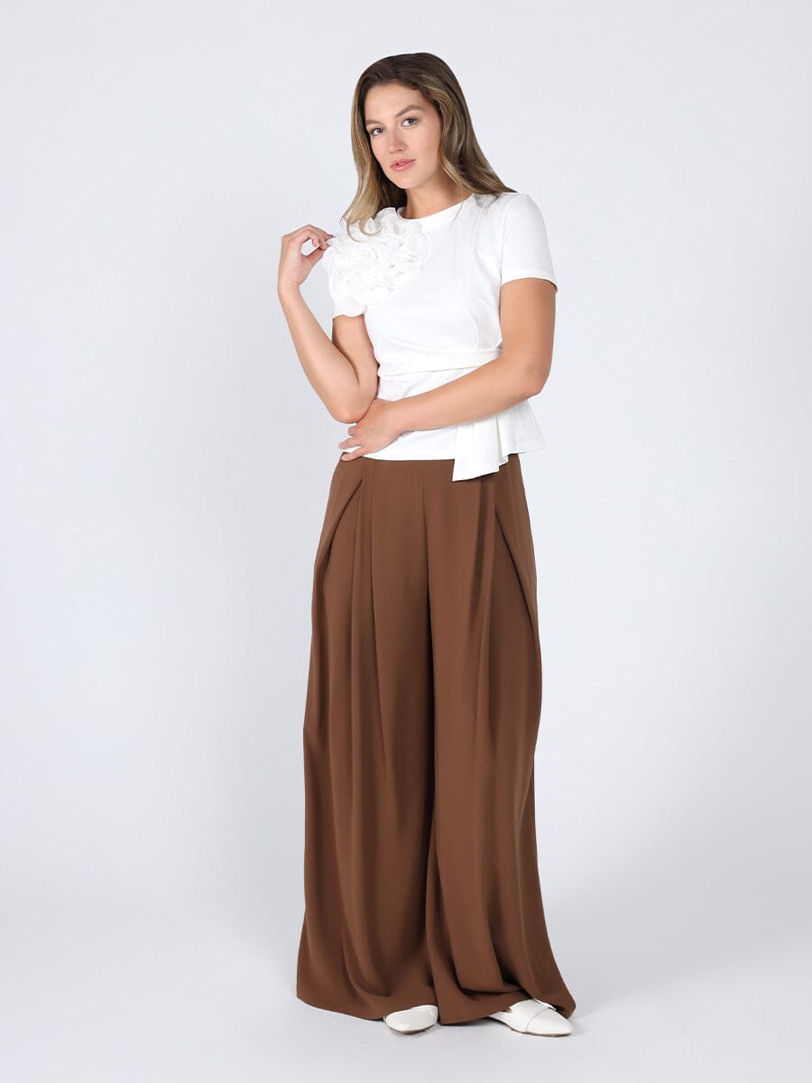 Big Chest Flower Top TOP Gracia Fashion 