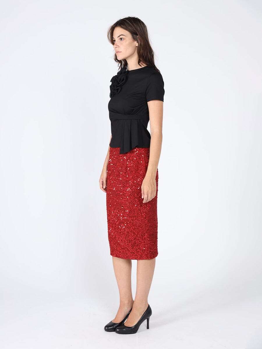 Big Chest Flower Top TOP Gracia Fashion 