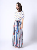 Big Flower Lace Top TOP Gracia Fashion 