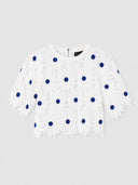 Big Flower Lace Top TOP SAMPLE SALE 
