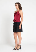 Bow Detail Camisole Top TOP Gracia Fashion 