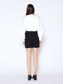 Buckle Belt Wrap Denim Skort PANTS Gracia Fashion 