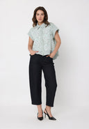 Casual Fit Barrel Pants PANTS Gracia Fashion 