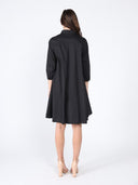 Chest Lace Work Front Button Open Dress DRESS Gracia Fashion 