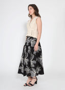 Cross Open Body V-neck Sleeveless Vest TOP Gracia Fashion 