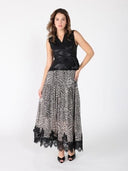 Cross Open Body V-neck Sleeveless Vest TOP Gracia Fashion 