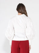 Crossbody Long Sleeve Solid Top TOP Gracia Fashion 
