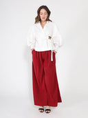 Crossbody Long Sleeve Solid Top TOP Gracia Fashion 