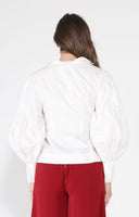Crossbody Long Sleeve Solid Top TOP Gracia Fashion 