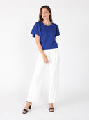Crystal Embroidered Crewneck Top TOP Gracia Fashion 