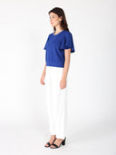 Crystal Embroidered Crewneck Top TOP Gracia Fashion 
