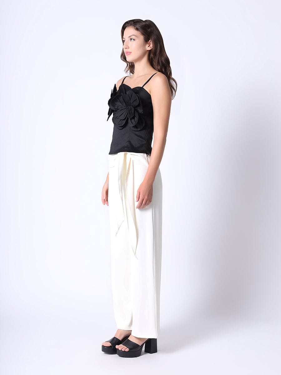 Double Big Flower Camisole TOP Gracia Fashion 