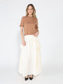 Embellished Chain Link Trim Short Sleeve Top TOP Gracia Fashion 