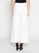 Embellished Pockets High Waist Wide Leg Pants PANTS Gracia Fashion 