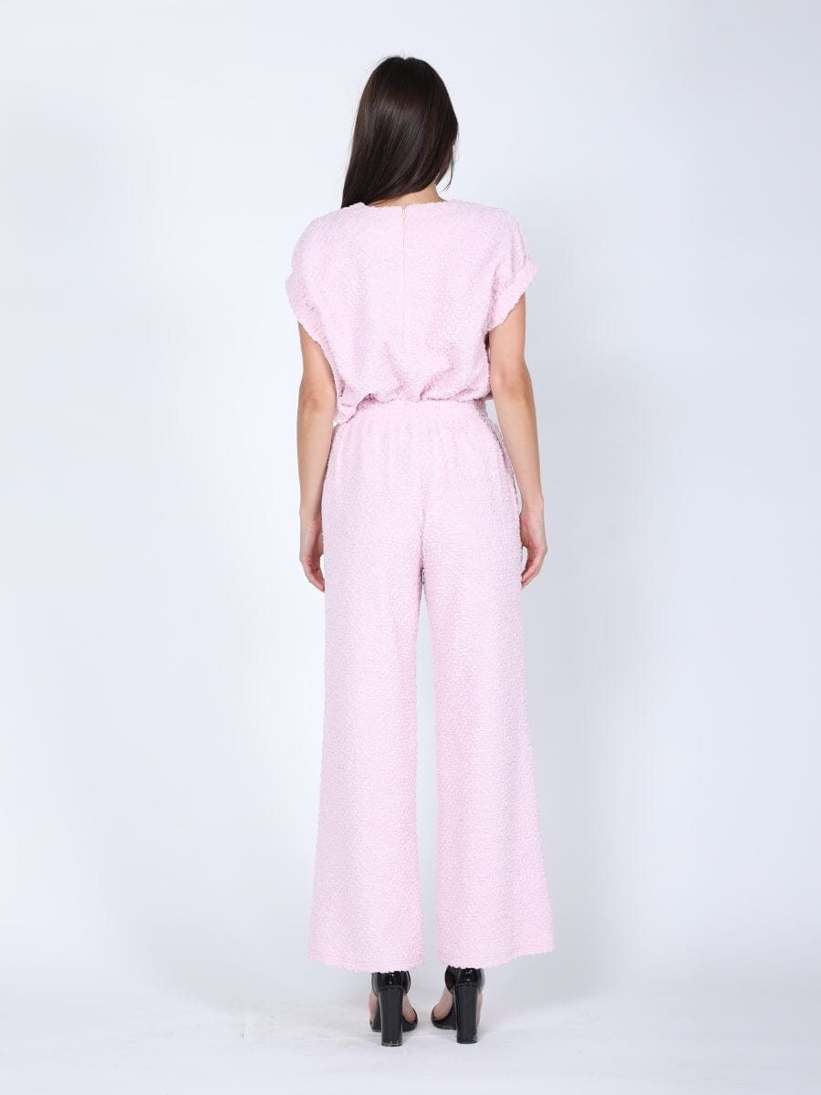 Embossed Texture Sleeveless Top TOP Gracia Fashion 