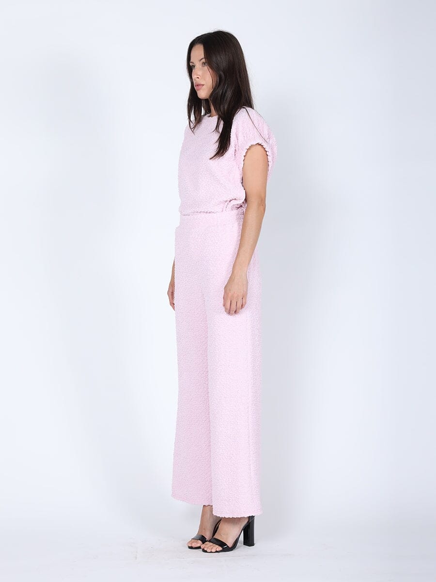 Embossed Texture Sleeveless Top TOP Gracia Fashion 