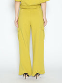 Flap Pocket Wide Leg Sweat Pants SET Gracia Fashion 