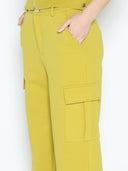 Flap Pocket Wide Leg Sweat Pants SET Gracia Fashion 