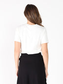 Floral Embroidered Crew Neck Top TOP Gracia Fashion 