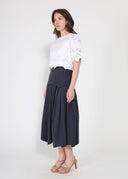 Floral Lace Embroidered Short Sleeve Crop Top TOP Gracia Fashion 