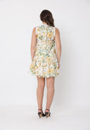 Floral Print Lace Detailed Relaxed Fit Dress DRESS Gracia Fashion 