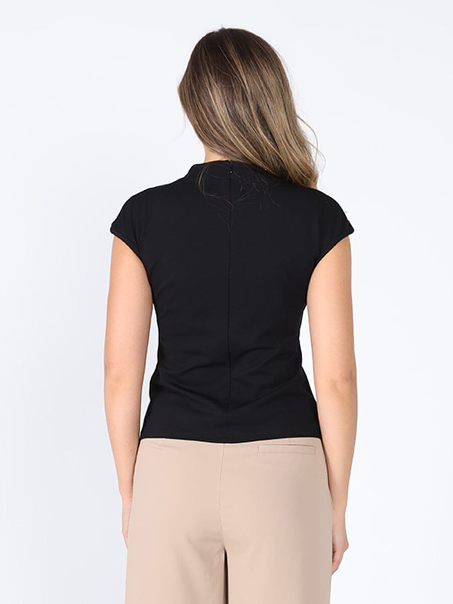 Floral Print Lace Work Sleeveless Top TOP Gracia Fashion 