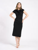 Floral Short Sleeve Dress DRESS Gracia Fashion 