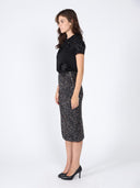 Floral Short Sleeve Round Neck T-shirt TOP Gracia Fashion 