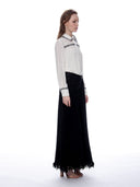 Frayed Raw Hem Wide Leg Slouchy Denim Pants PANTS Gracia Fashion 