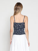 Front Tie Design Strape Top TOP Gracia Fashion 