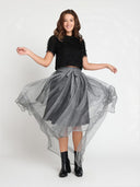 Glitter Fringe Crop Top TOP Gracia Fashion 