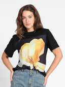 Gracia Fashion Women's Flower Print Design T-Shirt TOP Gracia Fashion 