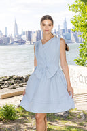 Gracia Fashion Women's Sleeveless Cocktail Dress DRESS Gracia Fashion L/BLUE S 