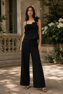 Gracia Fashion Women's Wide Leg Casual Pants PANTS Gracia Fashion 