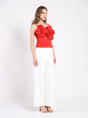 High Waist Wide Leg Dress Pants PANTS Gracia Fashion 