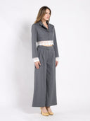High-Waist Wide Leg Pants PANTS Gracia Fashion 