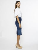 Jewelled Collar Button-up Shirt W/ Puff Sleeves TOP Gracia Fashion 