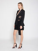 Lace Contrast Jacket JACKET Gracia Fashion 