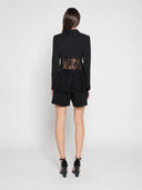 Lace Contrast Jacket JACKET Gracia Fashion 