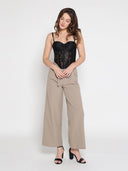 Lace Embroidered Bustier Top TOP Gracia Fashion 